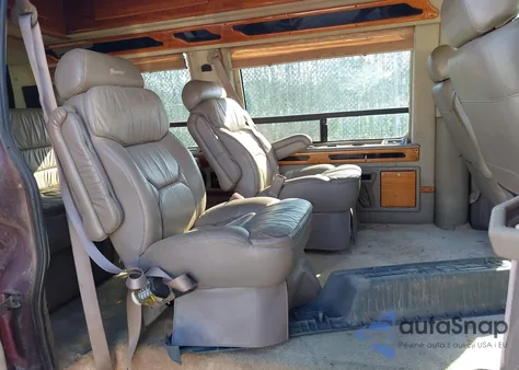 1998 Chevrolet Chevy Van G1500 из США, поврежденный, VIN 1GBFG15R0W1026527